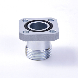 BFG-Zahnradpumpe gerader hydraulischer Vierkantflanschanschluss – EO 24&deg;-Kegelanschluss